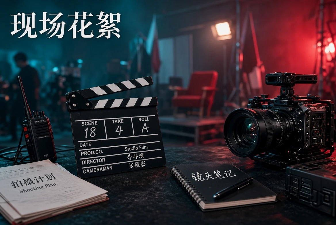 公开拍摄幕后及演出现场影像导览